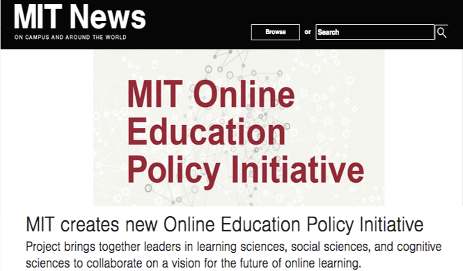 MIT Online Education Policy Initiative