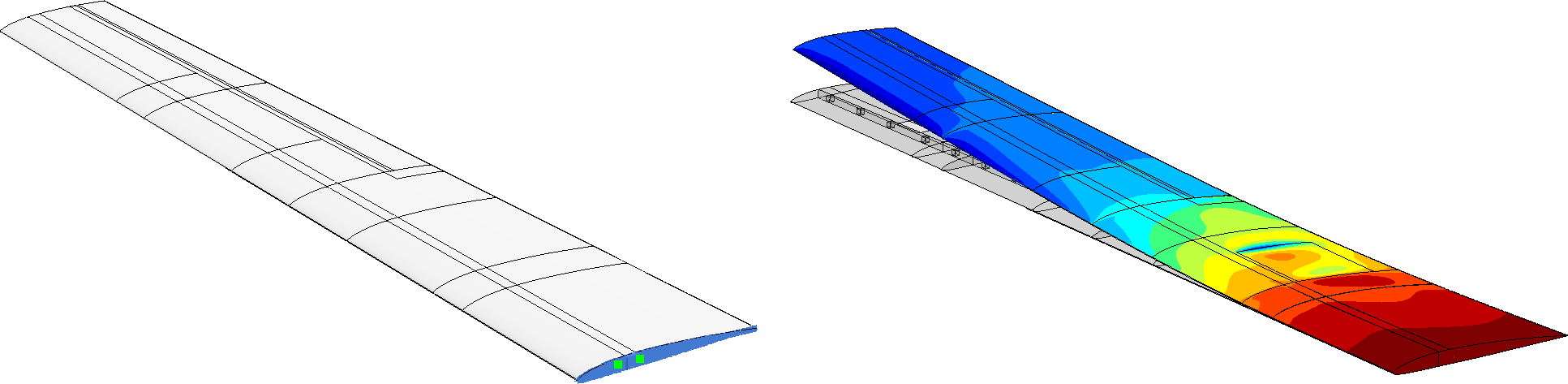 Simulation models rapidly predict wing deformation under aerodynamic loads